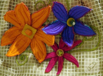kumaş çiçek yapımı