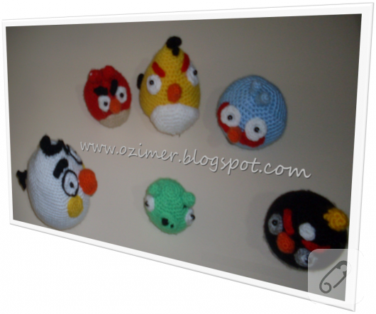 Amigurumi Angry Birds