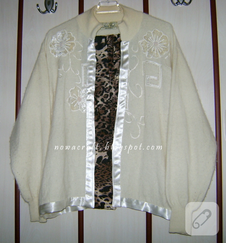 Patchwork Tasarım Kazak