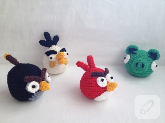 Amigurimi Angry Birds