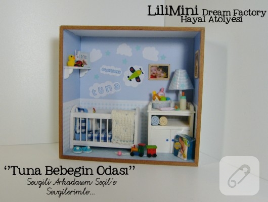 Minyatür bebek odası