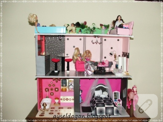 barbie evi yapımı