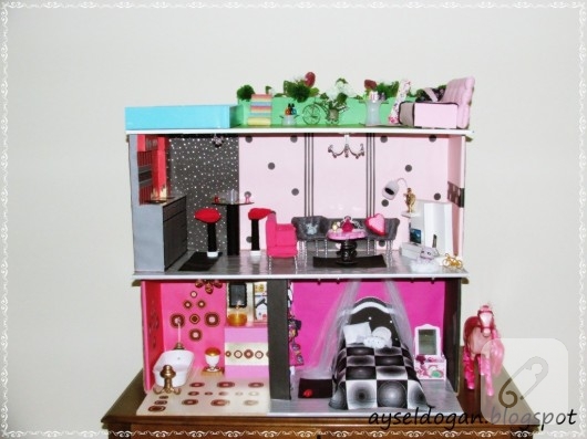 barbie evi yapımı
