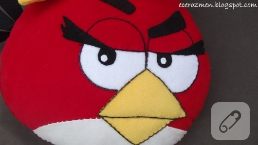 Angry Birds yastık