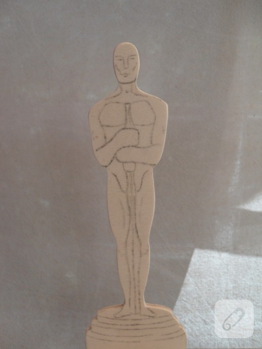 Ahşap Oscar heykeli