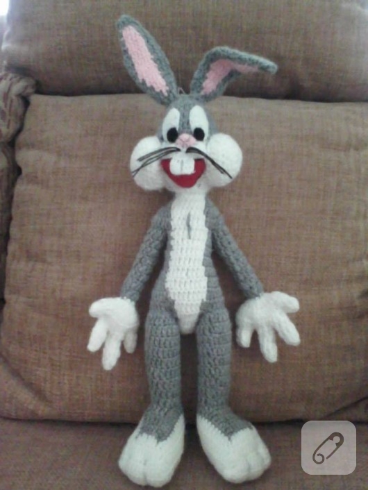 Örgü oyuncak Bugs Bunny