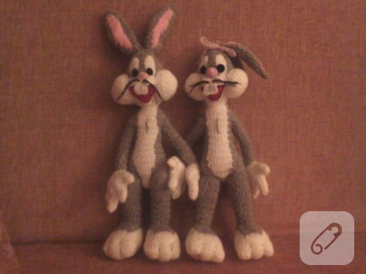 Örgü oyuncak Bugs Bunny