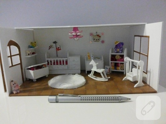  minyatür bebek odası