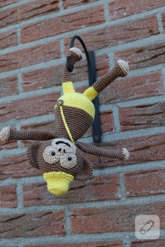 amigurumi-oyuncak-maymun