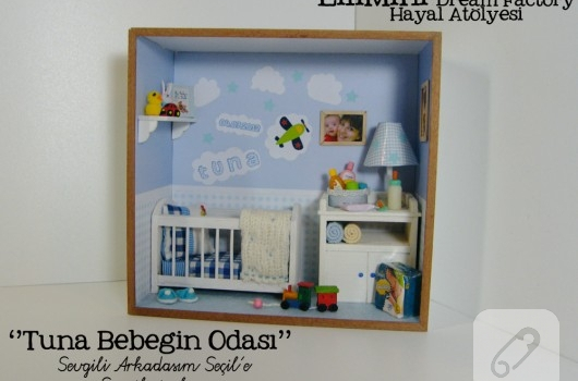 Minyatür bebek odası