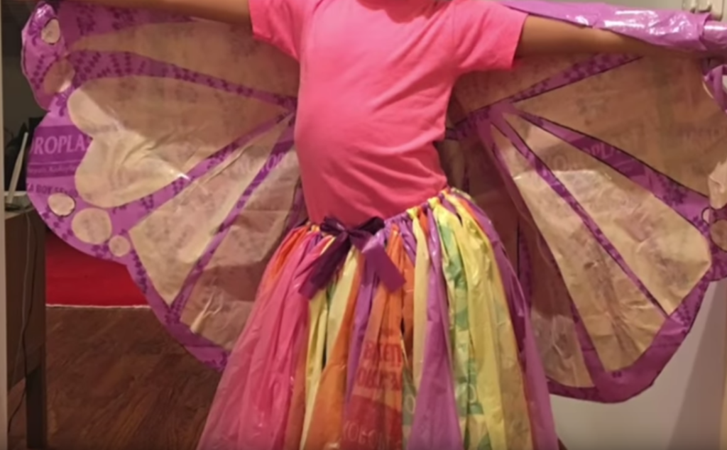Video: Koroplast çöp torbasından peri kızı kostümü yapımı