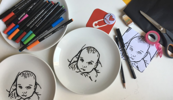 Video: edding porselen kalemleri ile anı tabağı nasıl yapılır?